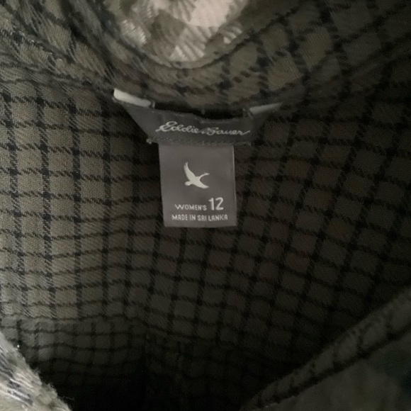 Eddie Bauer flannel tunic - Picture 3 of 8